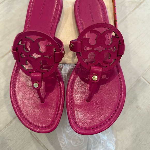Tory Burch Miller Leather Sandal size 9 - Picture 2 of 9